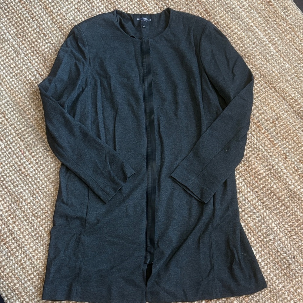 Lafayette 148 New York Elegant Black Blazer